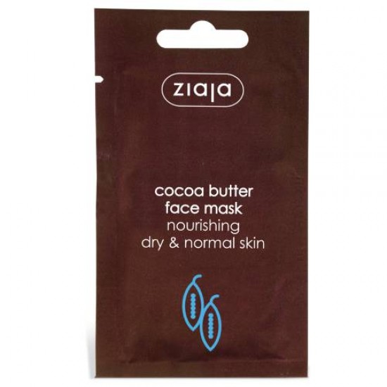cocoa butter line - ziaja - cosmetics - Cocoa butter face  mask 7ml-20pcs display COSMETICS